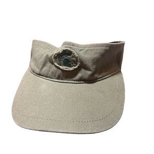 Michigan State Spartans Visor Hat Cap Tan Adjustable MSU